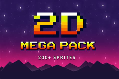 2d assets pack|Free 2D Mega Pack .